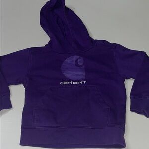 Carhartt purple hoodie size 4/5